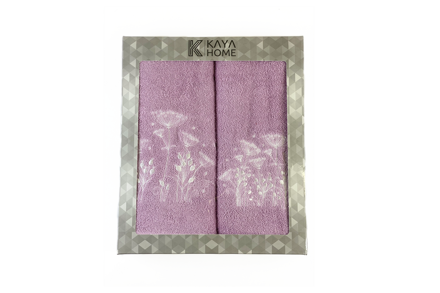 Froté uterák + osuška (2 set) - lúčne kvety - Kaya Home