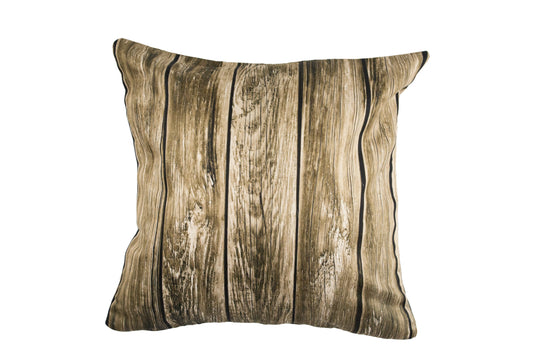 Dekorační povlak na polštář - Dřevo